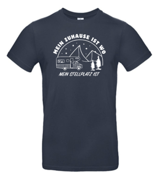 T-Shirt "Zuhause ist, wo mein Stellplatz ist"